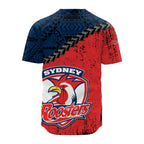 sydney-roosters-baseball-jersey-grunge-polynesian-tattoo-nrl