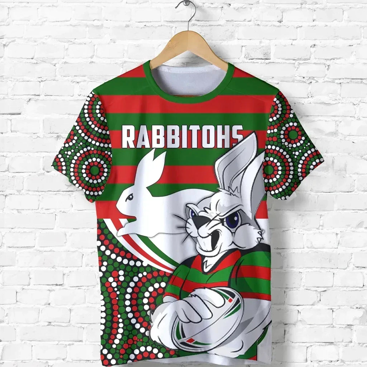 rabbitohs-indigenous-rugby-cartoon-t-shirt-nrl