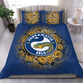 parramatta-eels-bedding-set-polynesian-hibiscus-tropical-vintage-nrl