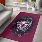 manly-warringah-sea-eagles-rug-polynesian-hibiscus-tropical-vintage-nrl