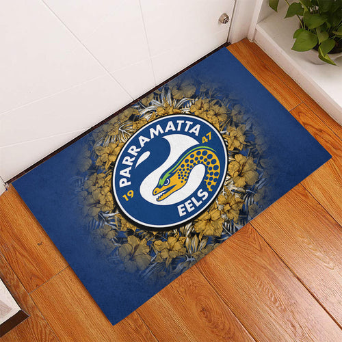 parramatta-eels-doormat-polynesian-hibiscus-tropical-vintage-nrl