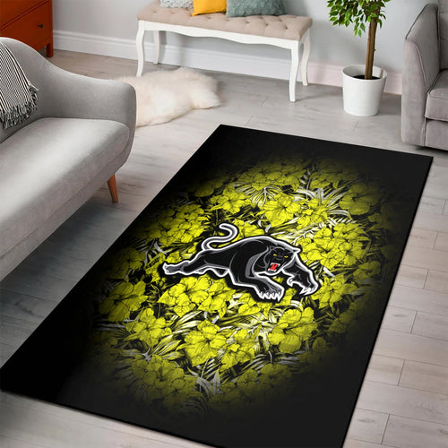 penrith-panthers-rug-polynesian-hibiscus-tropical-vintage-nrl