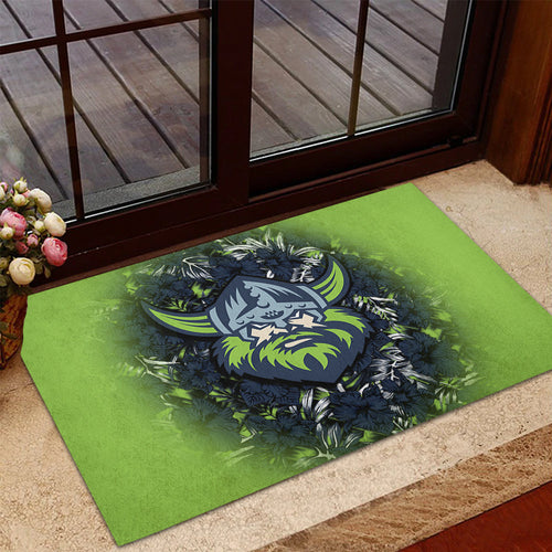 canberra-raiders-doormat-polynesian-hibiscus-tropical-vintage-nrl