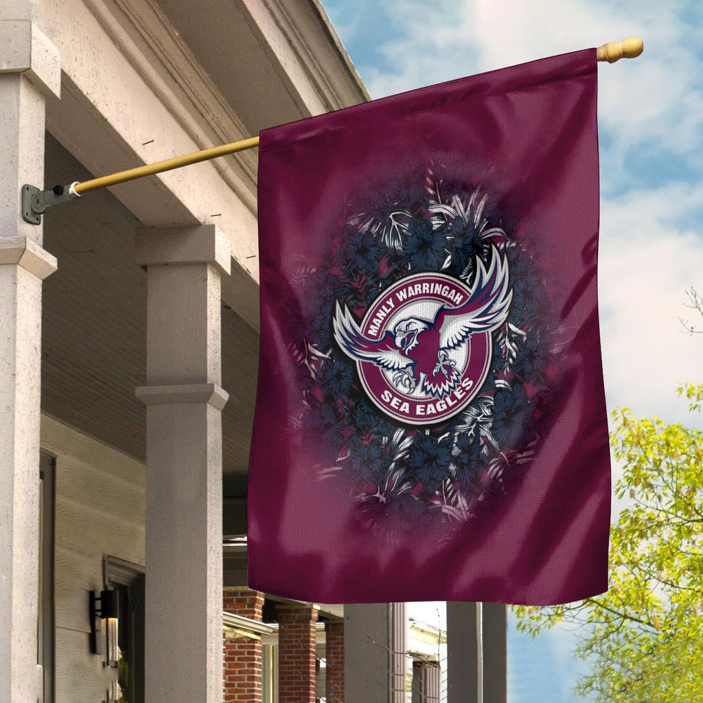manly-warringah-sea-eagles-flag-polynesian-hibiscus-tropical-vintage-nrl