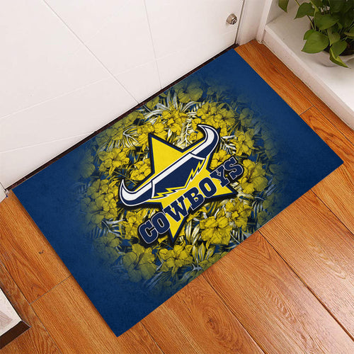 north-queensland-cowboys-doormat-polynesian-hibiscus-tropical-vintage-nrl