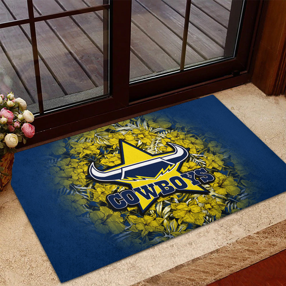 north-queensland-cowboys-doormat-polynesian-hibiscus-tropical-vintage-nrl
