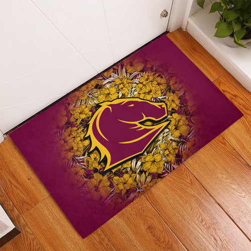 brisbane-broncos-doormat-polynesian-hibiscus-tropical-vintage-nrl