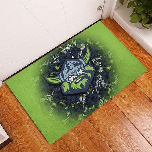 canberra-raiders-doormat-polynesian-hibiscus-tropical-vintage-nrl