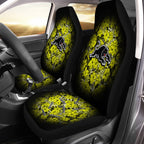 penrith-panthers-car-seat-covers-polynesian-hibiscus-tropical-vintage-nrl