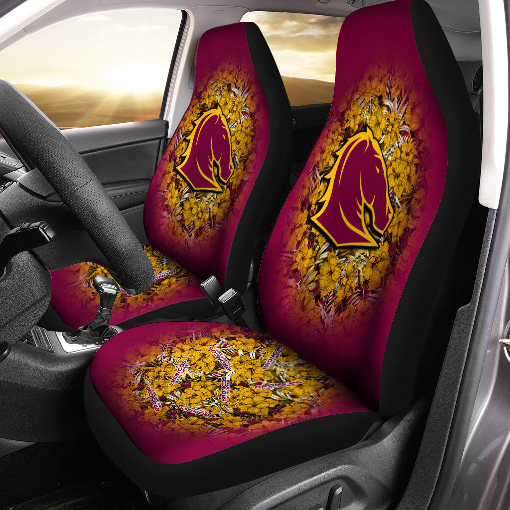 brisbane-broncos-car-seat-covers-polynesian-hibiscus-tropical-vintage-nrl
