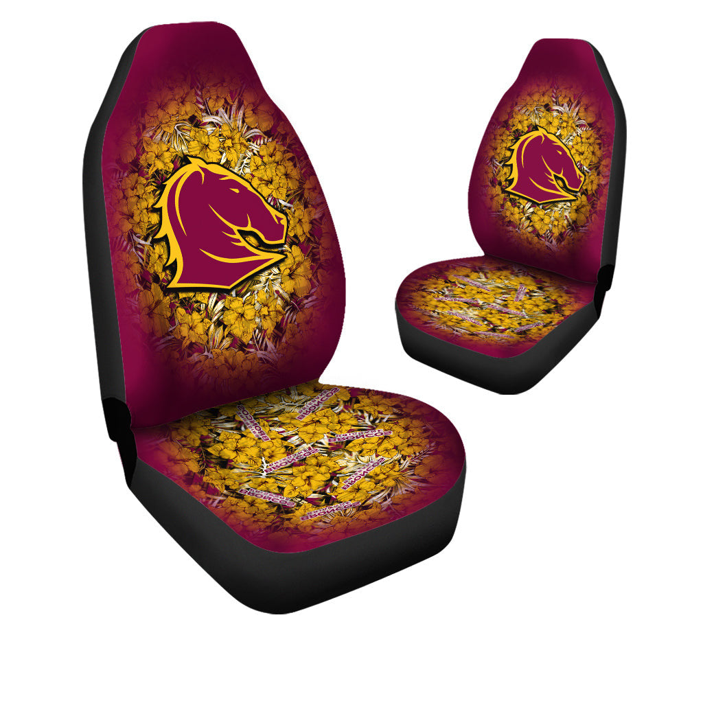 brisbane-broncos-car-seat-covers-polynesian-hibiscus-tropical-vintage-nrl