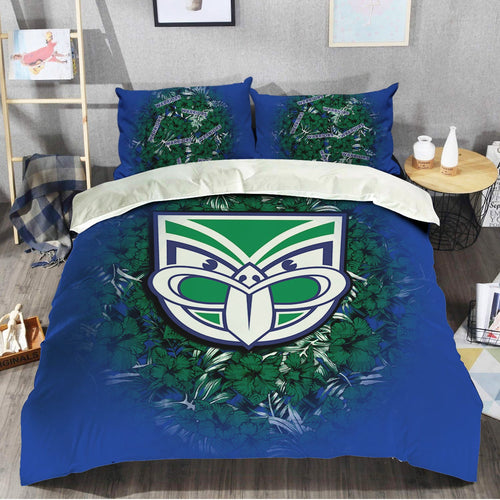 new-zealand-warriors-bedding-set-polynesian-hibiscus-tropical-vintage-nrl