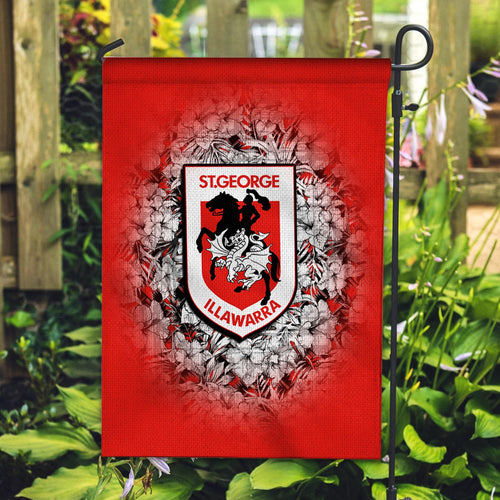 st-george-illawarra-dragons-flag-polynesian-hibiscus-tropical-vintage-nrl