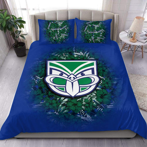 new-zealand-warriors-bedding-set-polynesian-hibiscus-tropical-vintage-nrl