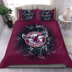 manly-warringah-sea-eagles-bedding-set-polynesian-hibiscus-tropical-vintage-nrl