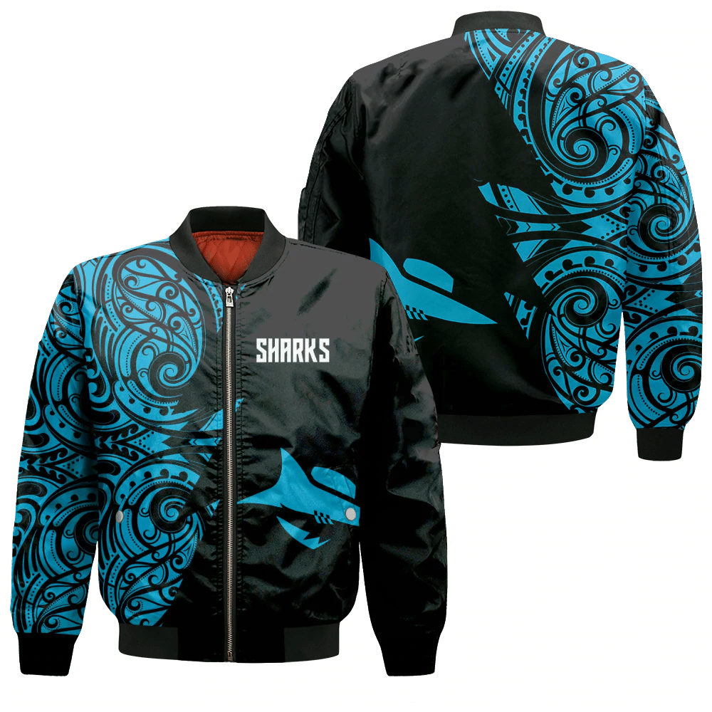 cronulla-sutherland-sharks-bomber-jacket-maori-original-nrl