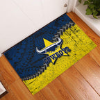 north-queensland-cowboys-doormat-grunge-polynesian-tattoo-nrl