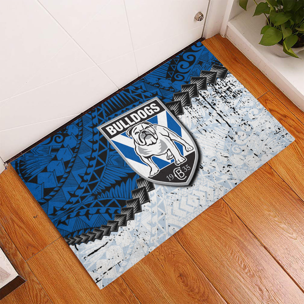 canterbury-bankstown-bulldogs-doormat-grunge-polynesian-tattoo-nrl
