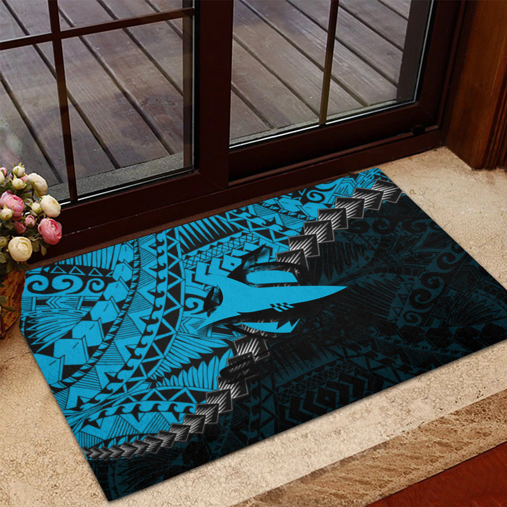 cronulla-sutherland-sharks-doormat-grunge-polynesian-tattoo-nrl
