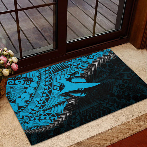 cronulla-sutherland-sharks-doormat-grunge-polynesian-tattoo-nrl