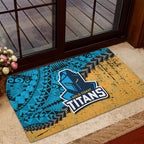 gold-coast-titans-doormat-grunge-polynesian-tattoo-nrl