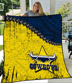 north-queensland-cowboys-premium-quilt-grunge-polynesian-tattoo-nrl