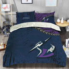 melbourne-storm-bedding-set-grunge-polynesian-tattoo-nrl