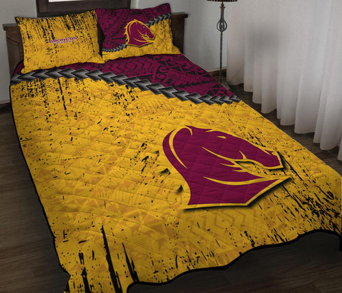 brisbane-broncos-quilt-bed-set-grunge-polynesian-tattoo-nrl