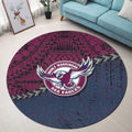 manly-warringah-sea-eagles-round-rug-grunge-polynesian-tattoo-nrl