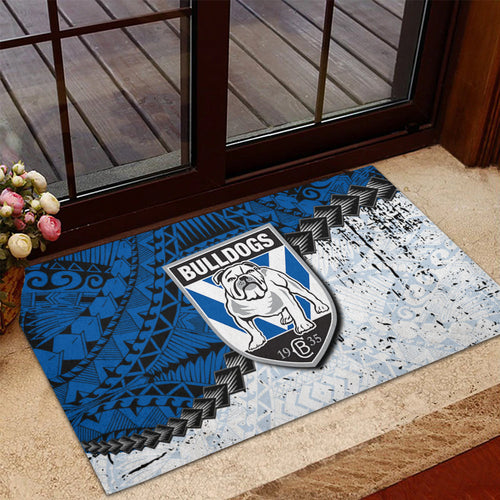 canterbury-bankstown-bulldogs-doormat-grunge-polynesian-tattoo-nrl