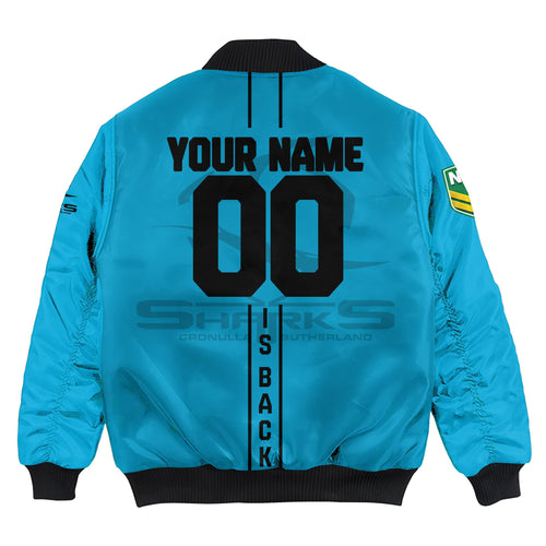 cronulla-sutherland-sharks-bomber-jacket-personalized-rugby-for-fan-nrl