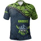 canberra-raiders-polo-shirt-grunge-polynesian-tattoo-nrl