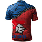 newcastle-knights-polo-shirt-grunge-polynesian-tattoo-nrl