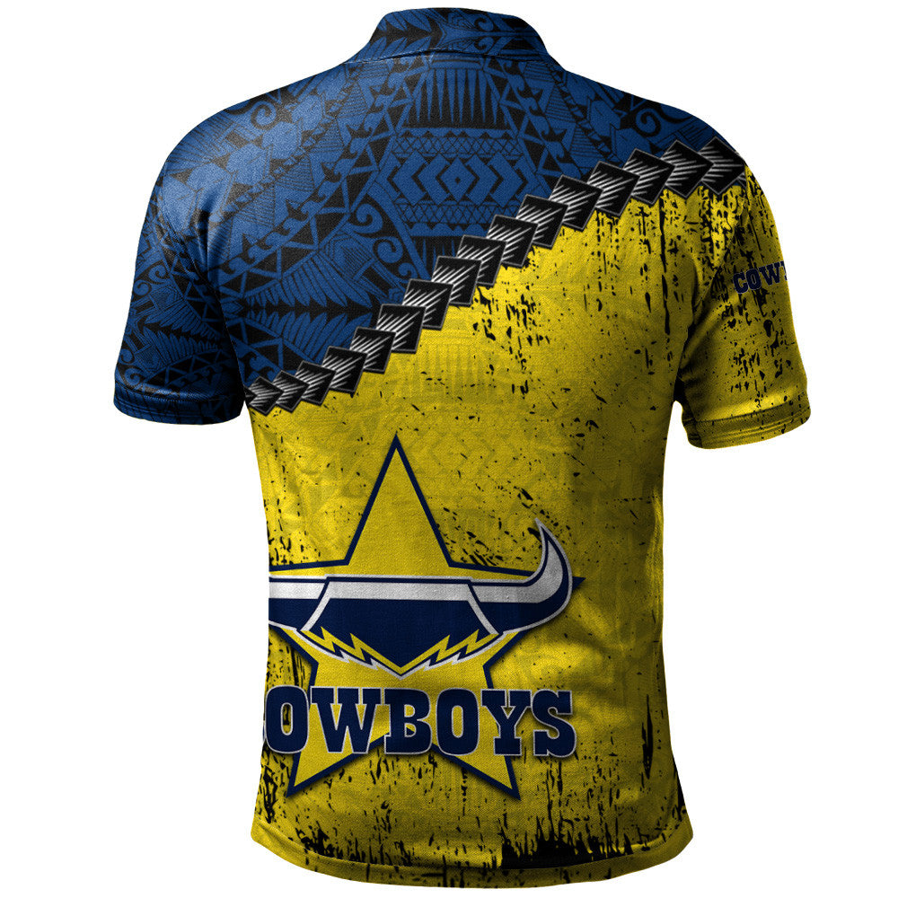 north-queensland-cowboys-polo-shirt-grunge-polynesian-tattoo-nrl