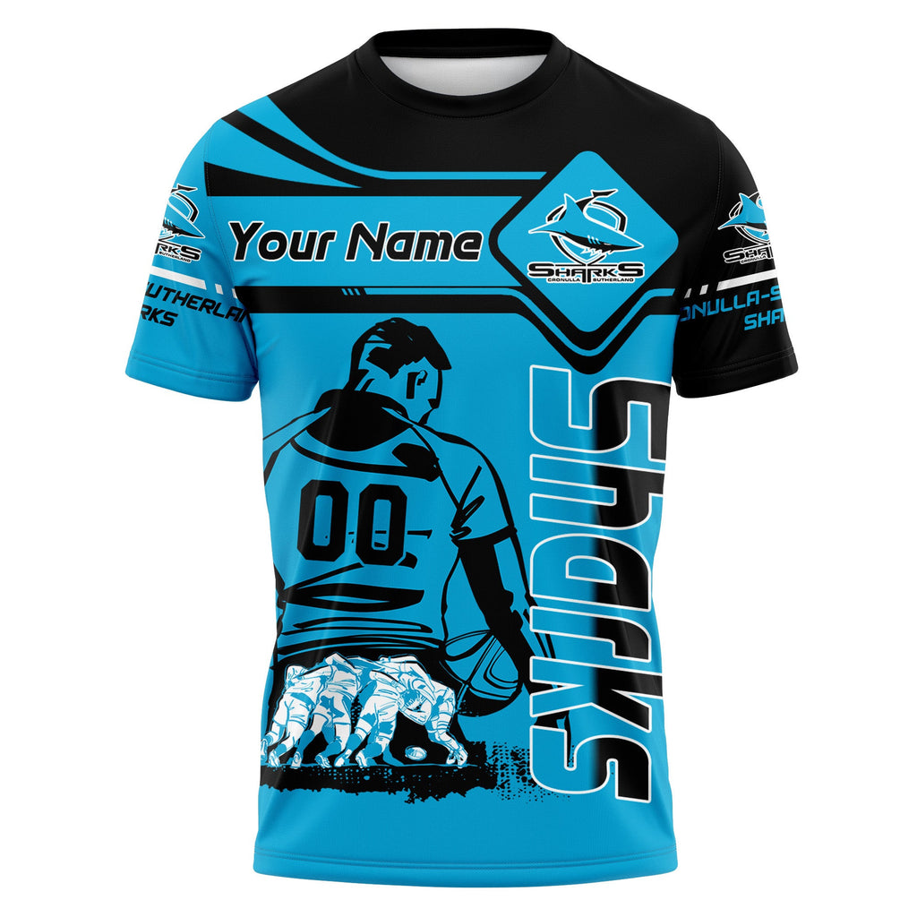 cronulla-sutherland-sharks-t-shirt-personalized-pentagon-style-nrl