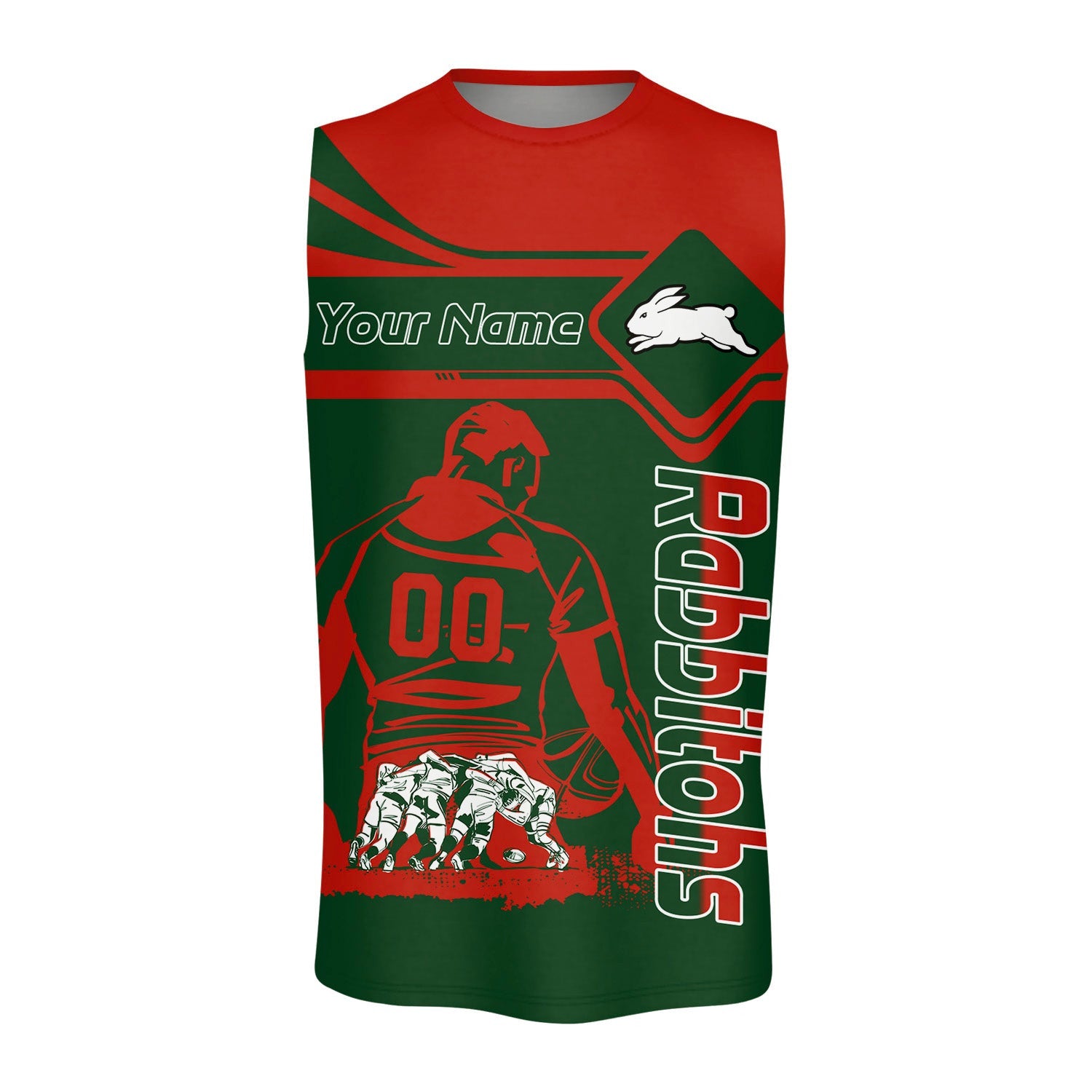 south-sydney-rabbitohs-oneck-tank-top-personalized-pentagon-style-nrl