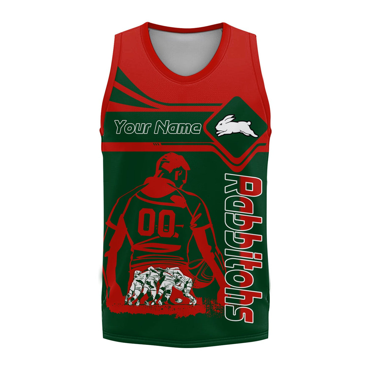 south-sydney-rabbitohs-basketball-jersey-personalized-pentagon-style-nrl
