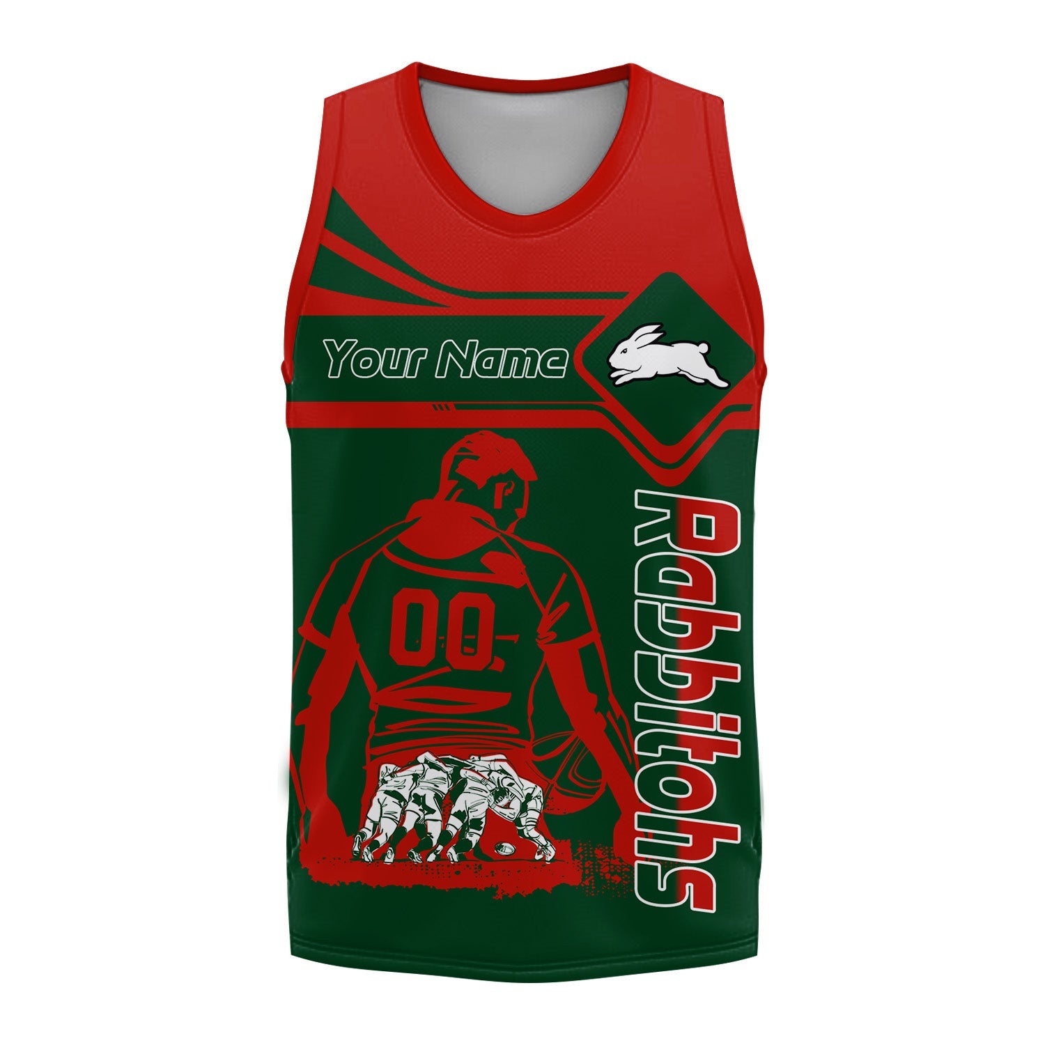 south-sydney-rabbitohs-basketball-jersey-personalized-pentagon-style-nrl