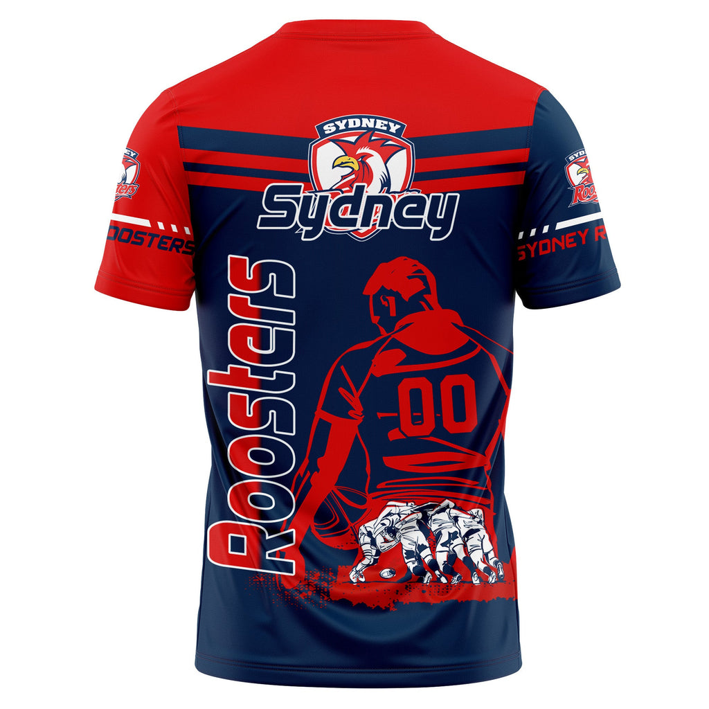 sydney-roosters-t-shirt-personalized-pentagon-style-nrl