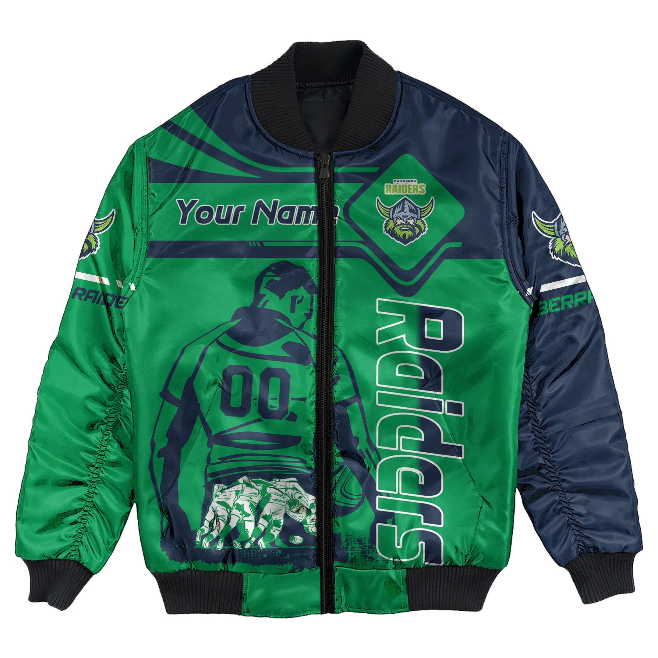 canberra-raiders-bomber-jacket-personalized-pentagon-style-nrl