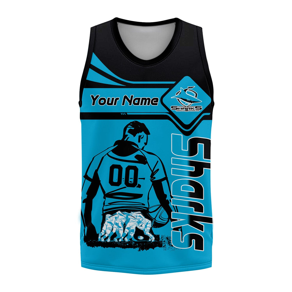 cronulla-sutherland-sharks-basketball-jersey-personalized-pentagon-style-nrl