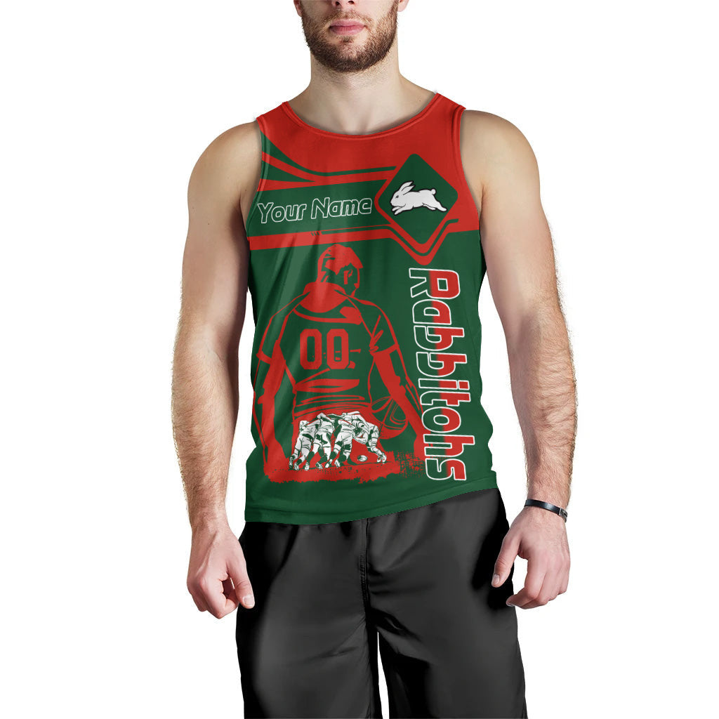 south-sydney-rabbitohs-tank-top-personalized-pentagon-style-nrl