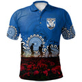 canterbury-bankstown-bulldogs-polo-shirt-personalized-aboriginal-rugby-anzac-day-poppy-with-soldiers-nrl