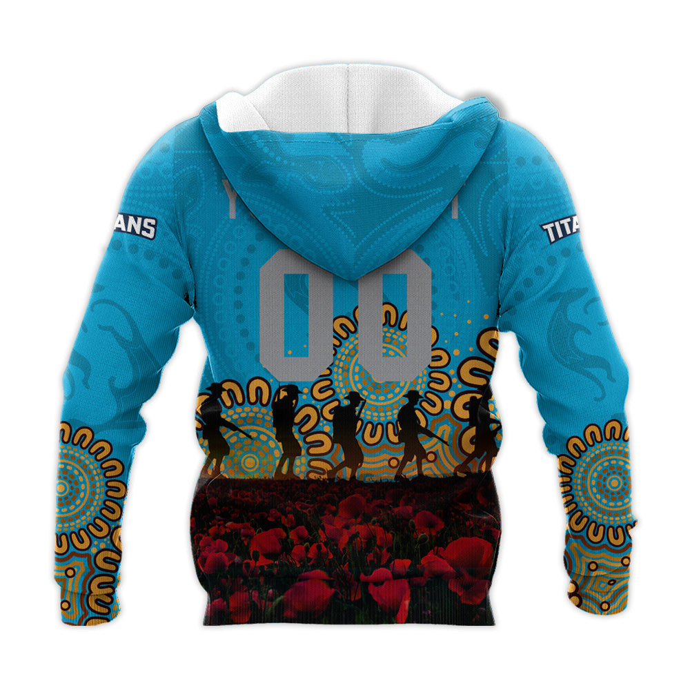 gold-coast-titans-hoodie-personalized-aboriginal-rugby-anzac-day-poppy-with-soldiers-nrl