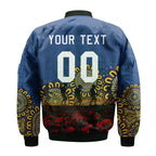 parramatta-eels-bomber-jacket-personalized-aboriginal-rugby-anzac-day-poppy-with-soldiers-nrl