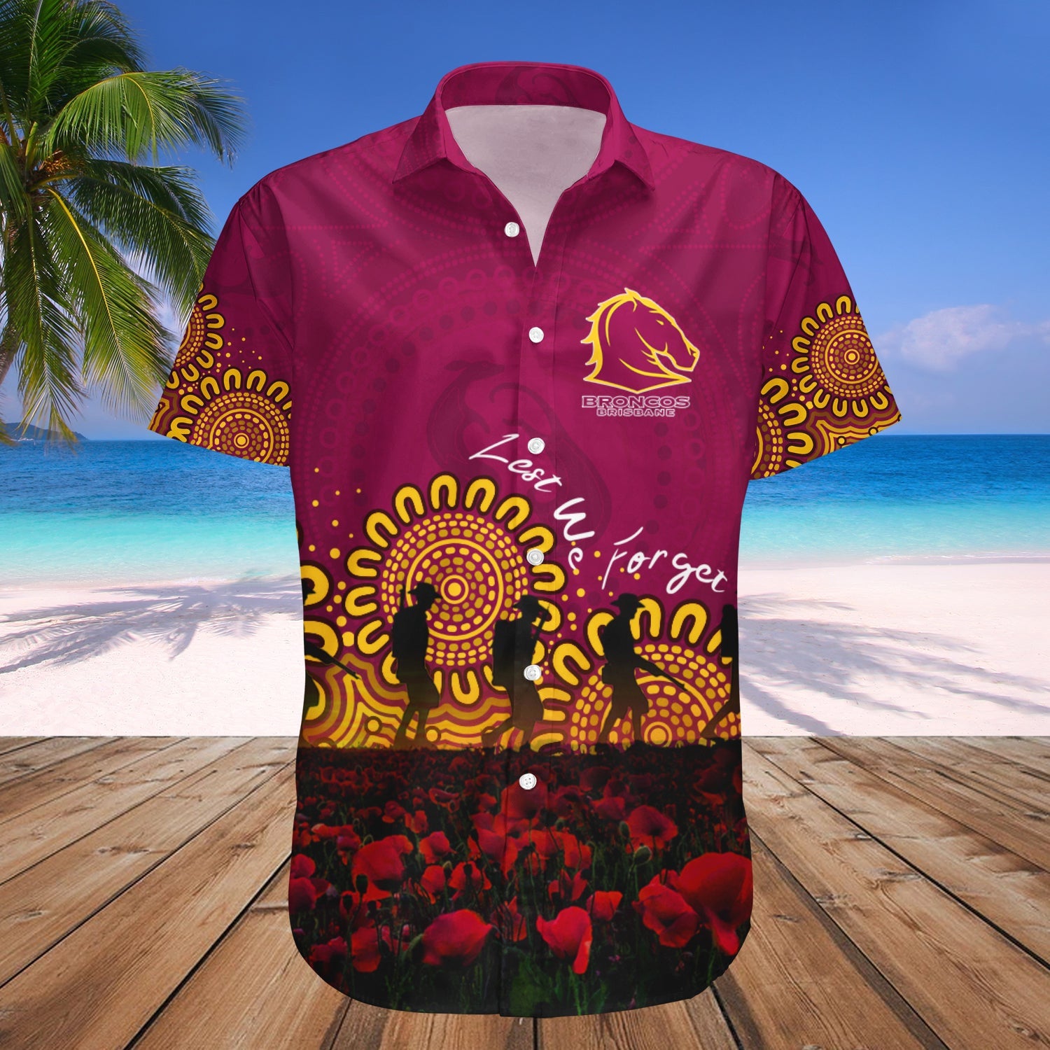 brisbane-broncos-hawaii-shirt-personalized-aboriginal-rugby-anzac-day-poppy-with-soldiers-nrl