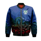 new-zealand-warriors-bomber-jacket-personalized-aboriginal-rugby-anzac-day-poppy-with-soldiers-nrl