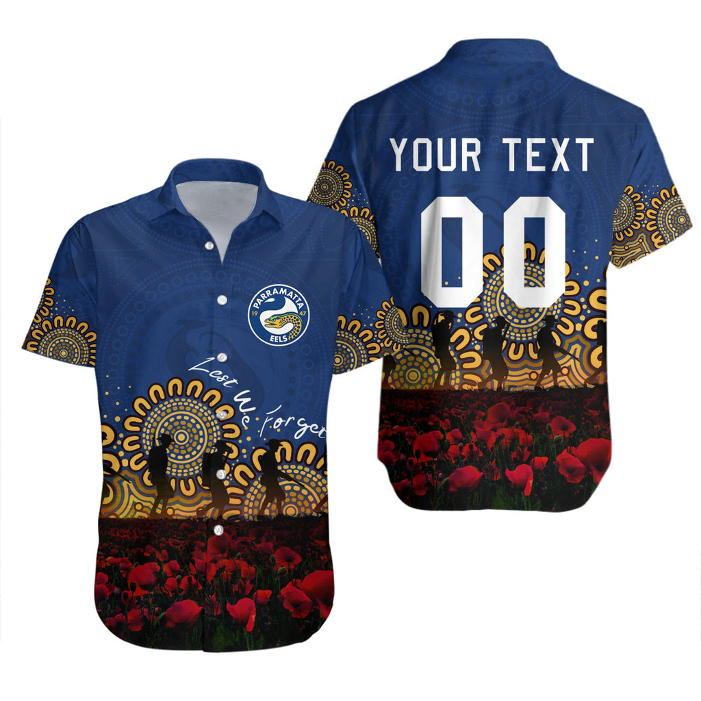 parramatta-eels-hawaii-shirt-personalized-aboriginal-rugby-anzac-day-poppy-with-soldiers-nrl