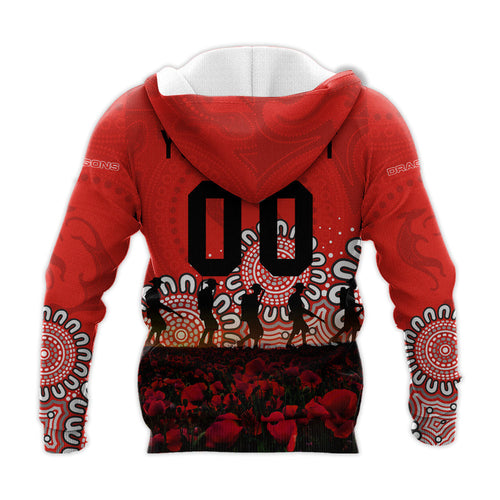 st-george-illawarra-dragons-hoodie-personalized-aboriginal-rugby-anzac-day-poppy-with-soldiers-nrl