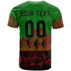 south-sydney-rabbitohs-t-shirt-personalized-aboriginal-rugby-anzac-day-poppy-with-soldiers-nrl